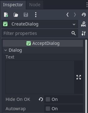 Disable Hide On Ok