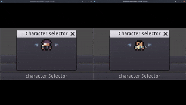 Character selector test 2